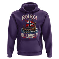 Funny Heia Norge Soccer Viking Row Hoodie Ro Ro Norway Football Fans Norwegian Pride