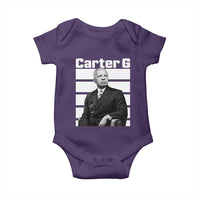 Inspiring Father of Black History Icon Portrait Baby Onesie Carter G Civil Rights Legacy Supporter