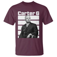 Inspiring Father of Black History Icon Portrait T Shirt Carter G Civil Rights Legacy Supporter