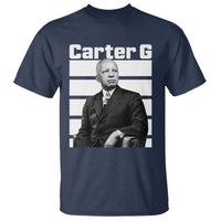 Inspiring Father of Black History Icon Portrait T Shirt Carter G Civil Rights Legacy Supporter