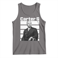 Inspiring Father of Black History Icon Portrait Tank Top Carter G Civil Rights Legacy Supporter