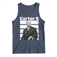 Inspiring Father of Black History Icon Portrait Tank Top Carter G Civil Rights Legacy Supporter