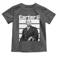 Inspiring Father of Black History Icon Portrait Toddler T Shirt Carter G Civil Rights Legacy Supporter