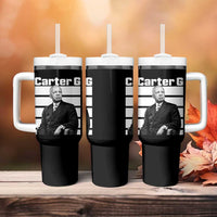 Inspiring Father of Black History Icon Portrait Tumbler With Handle Carter G Civil Rights Legacy Supporter