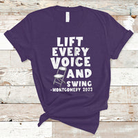 Folding Chair Lift Every Voice and Swing Trending Montgomery T Shirt - Wonder Print Shop