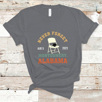 Montgomery Funny White Chair Folding Chair Never Forget T Shirt - Wonder Print Shop