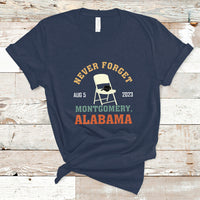 Montgomery Funny White Chair Folding Chair Never Forget T Shirt - Wonder Print Shop