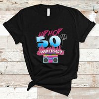 50 Years Old Hip-Hop 50th Anniversary Of Hip Hop T Shirt - Wonder Print Shop