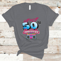 50 Years Old Hip-Hop 50th Anniversary Of Hip Hop T Shirt - Wonder Print Shop