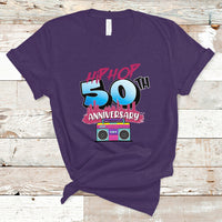 50 Years Old Hip-Hop 50th Anniversary Of Hip Hop T Shirt - Wonder Print Shop
