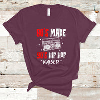 80's Made 90's Hip Hop Raised 50th Anniversary Of Hip Hop T Shirt - Wonder Print Shop