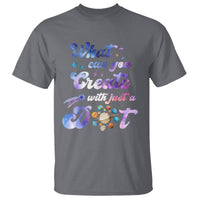 Dot Day T Shirt What Can You Create With Just A Dot Space Polka Dot - Wonder Print Shop