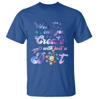 Dot Day T Shirt What Can You Create With Just A Dot Space Polka Dot - Wonder Print Shop