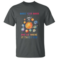 Dot Day T Shirt Polka Dot See Where It Takes You Astronaut Outer Space - Wonder Print Shop