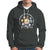 Dot Day Hoodie Polka Dot See Where It Takes You Universe Outer Space - Wonder Print Shop