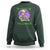 Funny Skeleton Sweatshirt Me Waiting For Halloween Skeleton Funny Halloween Costume - Wonder Print Shop
