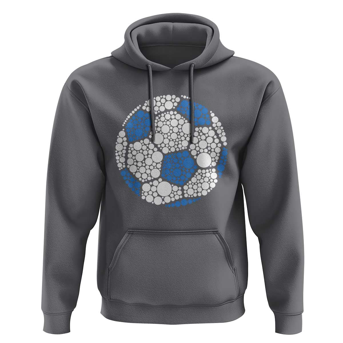 Happy Dot Day Hoodie Polka Dots Ball Soccer Lover - Wonder Print Shop