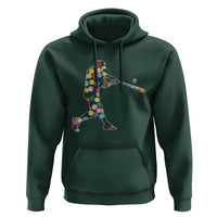 Happy Dot Day Hoodie Polka Dots Art Baseball Player - Wonder Print Shop