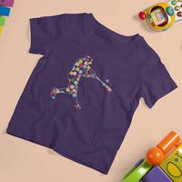 Happy Dot Day T Shirt For Kid Polka Dots Art Baseball Player - Wonder Print Shop