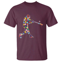 Happy Dot Day T Shirt Polka Dots Art Baseball Player - Wonder Print Shop