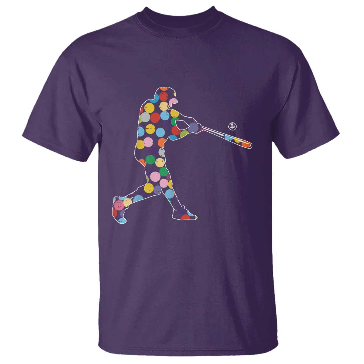 Happy Dot Day T Shirt Polka Dots Art Baseball Player - Wonder Print Shop