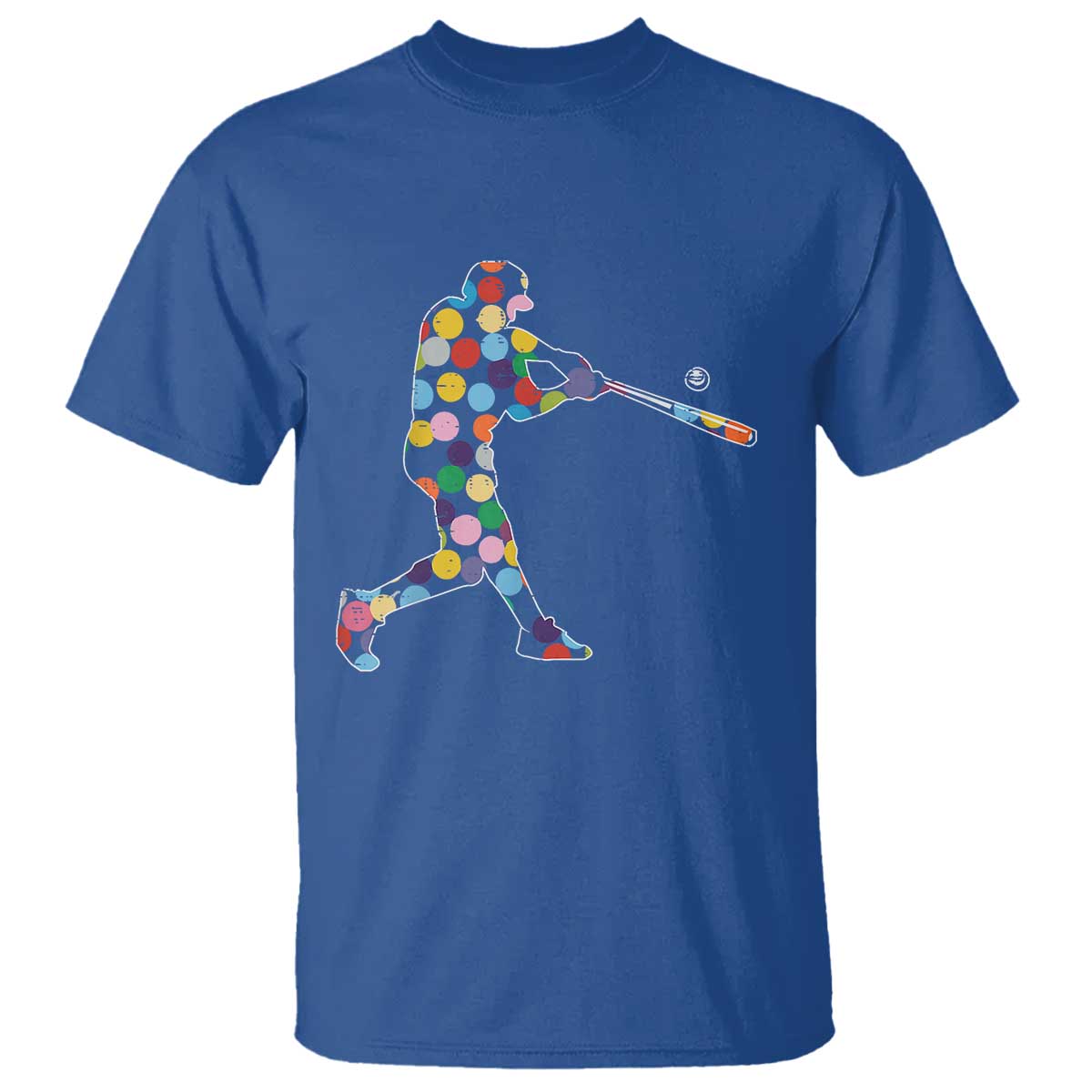 Happy Dot Day T Shirt Polka Dots Art Baseball Player - Wonder Print Shop