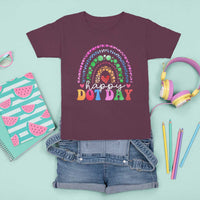 Happy Dot Day T Shirt For Kid Retro Rainbow - Wonder Print Shop