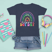 Happy Dot Day T Shirt For Kid Retro Rainbow - Wonder Print Shop