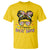 Happy Dot Day Messy Bun Girl T Shirt Colorful Polka Dots - Wonder Print Shop