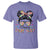 Happy Dot Day Messy Bun Girl T Shirt Colorful Polka Dots - Wonder Print Shop