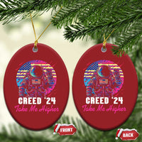 Creed '24 Take Me Higher Christmas Ornament American Astronaut Election 2024 TS02