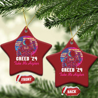 Creed '24 Take Me Higher Christmas Ornament American Astronaut Election 2024 TS02