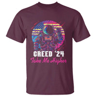 Creed '24 Take Me Higher T Shirt American Astronaut Election 2024 - Wonder Print Shop