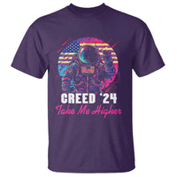 Creed '24 Take Me Higher T Shirt American Astronaut Election 2024 - Wonder Print Shop
