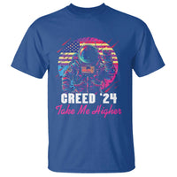 Creed '24 Take Me Higher T Shirt American Astronaut Election 2024 - Wonder Print Shop