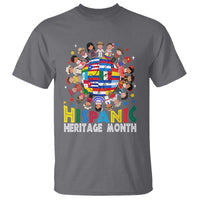 Hispanic Heritage Month T Shirt Herencia Hispana Celebration Hispanic Americans - Wonder Print Shop