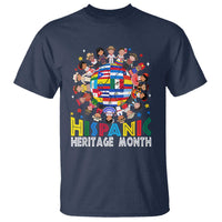 Hispanic Heritage Month T Shirt Herencia Hispana Celebration Hispanic Americans - Wonder Print Shop