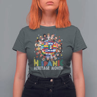Hispanic Heritage Month T Shirt For Women Herencia Hispana Celebration Hispanic Americans - Wonder Print Shop