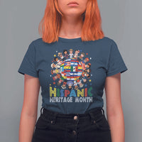 Hispanic Heritage Month T Shirt For Women Herencia Hispana Celebration Hispanic Americans - Wonder Print Shop