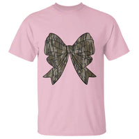 Camo Coquette Bow Duck Hunting T Shirt Retro Camouflage - Wonder Print Shop