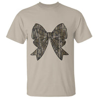 Camo Coquette Bow Duck Hunting T Shirt Retro Camouflage - Wonder Print Shop