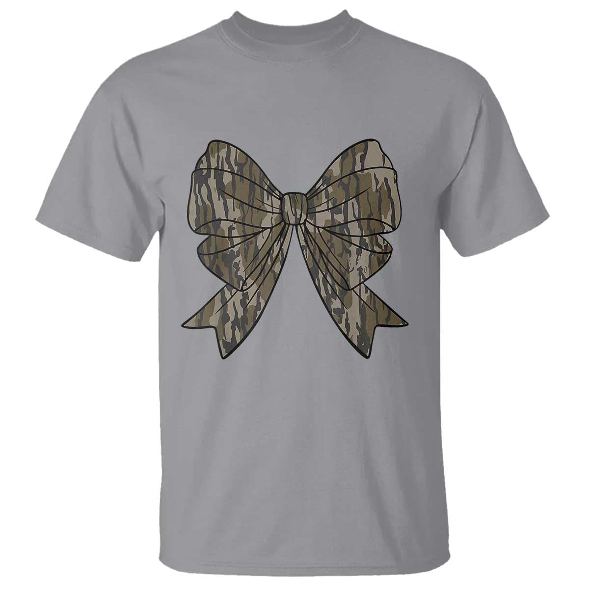 Camo Coquette Bow Duck Hunting T Shirt Retro Camouflage - Wonder Print Shop