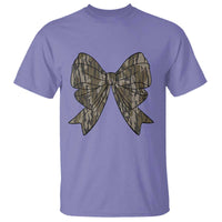 Camo Coquette Bow Duck Hunting T Shirt Retro Camouflage - Wonder Print Shop