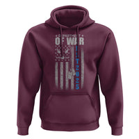 Department of War Est 2025 Hoodie Military Patriotic Dog Tags American Flag - Wonder Print Shop