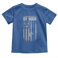 Department of War Est 2025 Toddler T Shirt Military Patriotic Dog Tags American Flag - Wonder Print Shop
