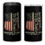 Department of War Est 2025 4 in 1 Can Cooler Tumbler We The People Rifle American Flag Patriotic 2A Statement - Wonder Print Shop
