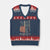 Department of War Est 2025 V-Neck Knit Sweater Vest We The People Rifle American Flag Patriotic 2A Statement - Wonder Print Shop