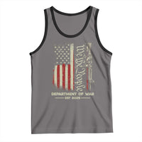 Department of War Est 2025 Tank Top We The People Rifle American Flag Patriotic 2A Statement - Wonder Print Shop
