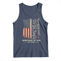 Department of War Est 2025 Tank Top We The People Rifle American Flag Patriotic 2A Statement - Wonder Print Shop