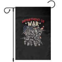 Department of War Est 2025 Garden Flag Patriotic Combat Squad Tactical Soldiers Graphic - Wonder Print Shop